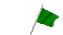 Green animated flag