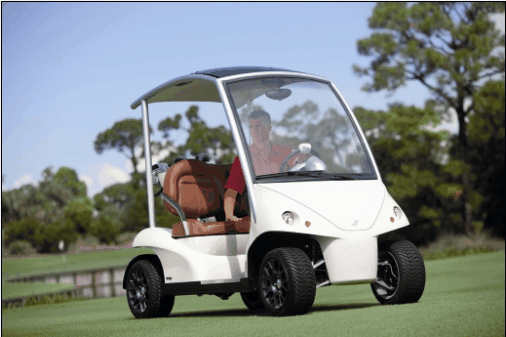 Garia Golf Car Animation - on the course and the fleet
