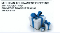 Michigan Tournament Fleet Gift Card