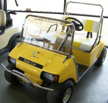 Yellow Road Runner 1999 DSE Club Car
