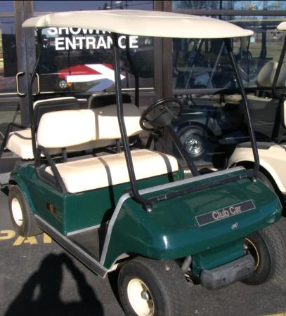 2002 DS IQ 4 Passenger Electric Green Club Car