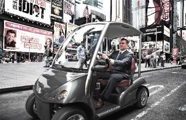 Garia LSV in Times Square 