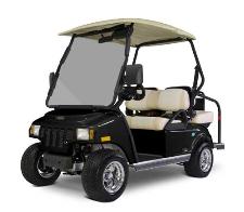 Black Villager 2+2 Club Car LX street legal vehicle