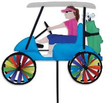 Lady Golf Car Wind Spinner